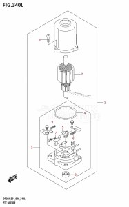 DF60A From 06003F-610001 (E01 E40)  2016 drawing PTT MOTOR (DF50AVTH:E01)