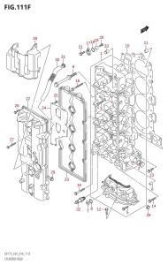 DF150 From 15002F-410001 (E01 E40)  2014 drawing CYLINDER HEAD (DF150Z:E40)