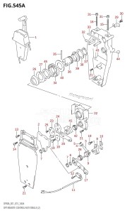 DF90A From 09003F-510001 (E01 E40)  2015 drawing OPT:REMOTE CONTROL ASSY SINGLE (2) (DF70A:E01)