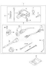 DF 9.9A drawing Electrical w/Manual Starter