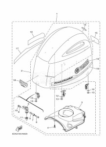 FL200FETX drawing FAIRING-UPPER