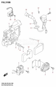 DF250ATSS From 25001N-440001 (E03)  2024 drawing RECTIFIER /​ IGNITION COIL (DF25AT,DF25ATH)