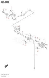 DF20A From 02002F-410001 (P01)  2014 drawing CLUTCH ROD (DF20A:P01)