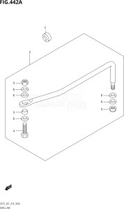 02503F-410001 (2014) 25hp E01-Gen. Export 1 (DF25  DF25A  DF25AT  DF25ATH  DF25Q  DF25R) DF25 drawing DRAG LINK (DF25R:E01)