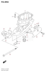 DF100A From 10003F-910001 (E11)  2019 drawing DRIVE SHAFT HOUSING (DF100AT,DF115AST)