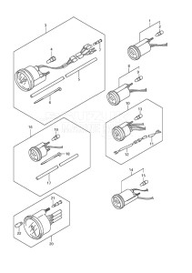 Outboard DF 150 drawing Meter