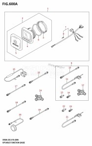 DF40A From 04003F-910001 (E03)  2019 drawing OPT:MULTI FUNCTION GAUGE