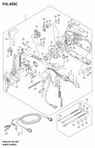 DF20A From 02002F-140001 (E01 P01 P40)  2021 drawing REMOTE CONTROL ((DF9.9BT,DF15AT,DF20AT):(020,021))