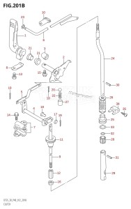 DT25 From 02503K-210001 (P36-)  2012 drawing CLUTCH (DT30:P40)