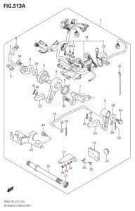 DF20A From 02002F-310001 (P03)  2013 drawing OPT:REMOTE CONTROL PARTS (DF9.9B:P03)