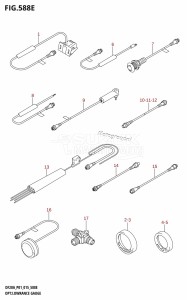DF9.9B From 00995F-510001 (P01)  2015 drawing OPT:LOWRANCE GAUGE (DF20AT:P01)