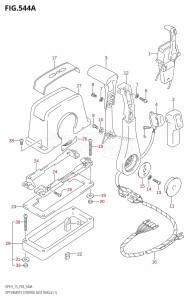 DF15 From 11503F-210001 (P03)  2012 drawing OPT:REMOTE CONTROL ASSY SINGLE (1) (K5,K6,K7,K8,K9,K10,011)