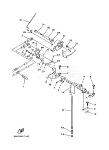 F13-5A drawing THROTTLE-CONTROL