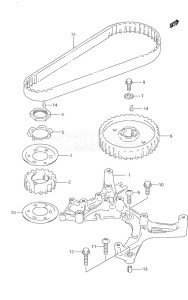 DF 9.9 drawing Timing Belt