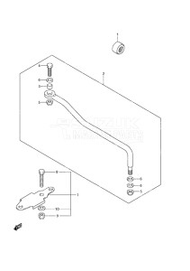 Outboard DF 20A drawing Opt: Drag Link