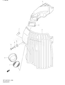 DF140 From 14000Z-251001 ()  2002 drawing SILENCER