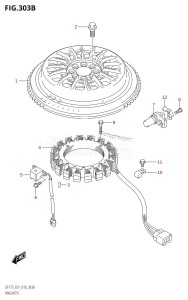 DF175T From 17502F-810001 (E01 E40)  2018 drawing MAGNETO (DF175T,DF175Z)