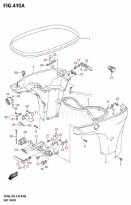 DF70A From 07003F-810001 (E03)  2018 drawing SIDE COVER (DF70A,DF90A)