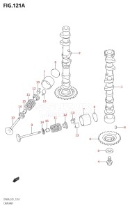 05003F-110001 (2011) 50hp E01-Gen. Export 1 (DF50AT  DF50ATH) DF50A drawing CAMSHAFT