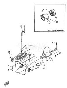 25D drawing LOWER-CASING-x-DRIVE