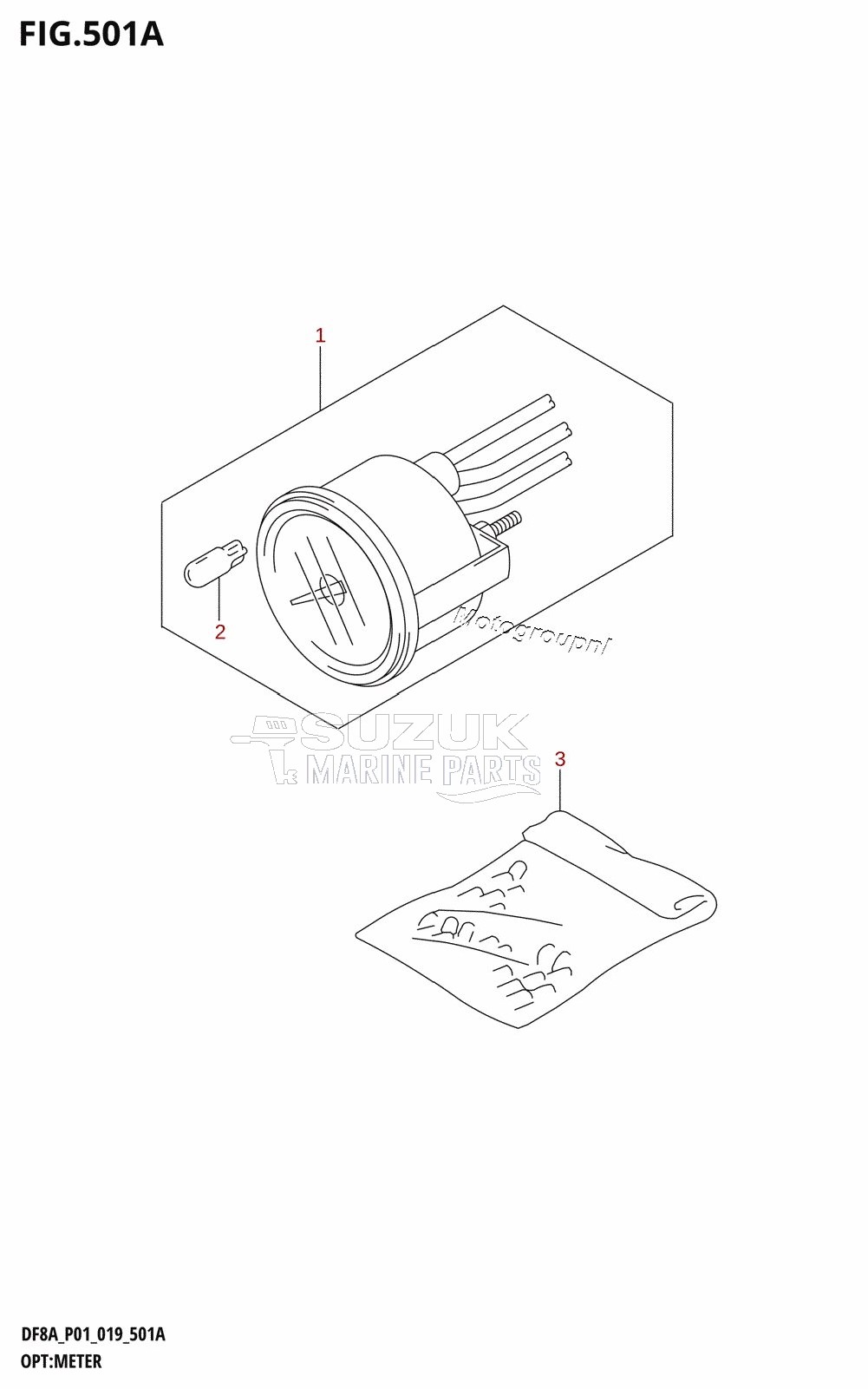 OPT:METER (DF8AR,DF9.9AR)