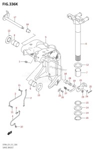 DF80A From 08002F-310001 (E40)  2013 drawing SWIVEL BRACKET (DF90ATH:E40)