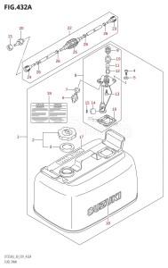 DT30 From 03001-510001 ()  2005 drawing FUEL TANK