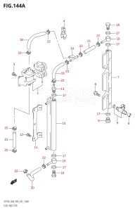 07002F-980001 (2009) 70hp E01-Gen. Export 1 (DF70ATK9) DF70A drawing FUEL INJECTOR