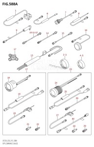 DF250T From 25004F-510001 (E03)  2015 drawing OPT:LOWRANCE GAUGE