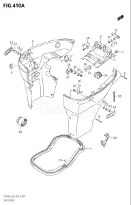 14003F-410001 (2014) 140hp E03-USA (DF140AT) DF140A drawing SIDE COVER