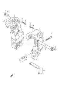 DF 115A drawing Clamp Bracket