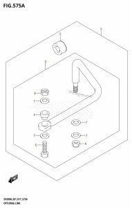 DF200A From 20003F-710001 (E01 E40)  2017 drawing OPT:DRAG LINK