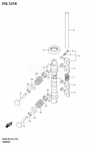 DF20A From 02002F-510001 (P01)  2015 drawing CAMSHAFT (DF20AT:P01)