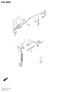 DT40 From 04005K-510001 ()  2015 drawing IGNITION SWITCH (DT40W:P40)