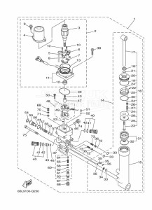 F30LHA-2018 drawing POWER-TILT-ASSEMBLY