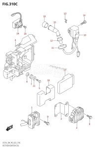 DF30A From 03003F-240001 (P03)  2022 drawing RECTIFIER /​ IGNITION COIL (DF30AT,DF30ATH)