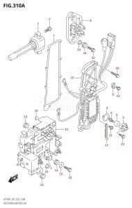 DF100C From 10005F-340001 (E01)  2023 drawing RECTIFIER /​ IGNITION COIL