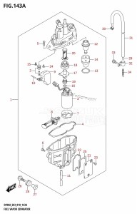 DF80A From 08002F-810001 (E03)  2018 drawing FUEL VAPOR SEPARATOR