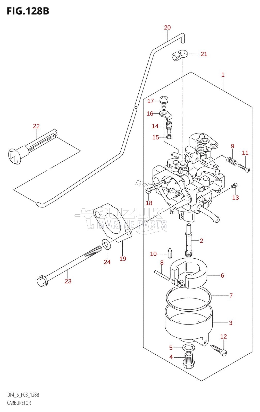 CARBURETOR (DF6:(K3,K4))