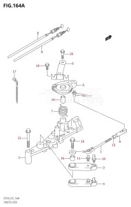 DF250Z From 25001Z-880001 (E01 E40)  2008 drawing THROTTLE ROD