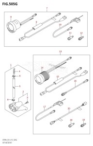 DF90A From 09003F-310001 (E01 E40)  2013 drawing OPT:METER KIT (DF90A:E01)