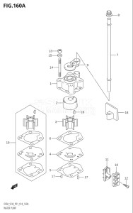 00994F-910001 (2019) 9.9hp P01-Gen. Export 1 (DF9.9A  DF9.9AR) DF9.9A drawing WATER PUMP