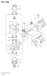 DT15A From 01504-410001 (P40)  2014 drawing CRANKSHAFT