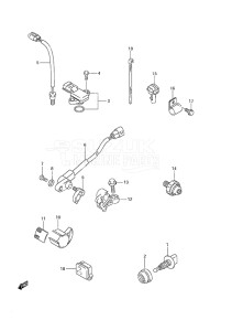 Outboard DF 70A drawing Sensor