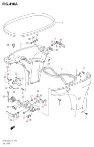 08002F-410001 (2014) 80hp E03-USA (DF80A) DF80A drawing SIDE COVER