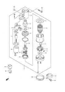 DF 115 drawing Starting Motor