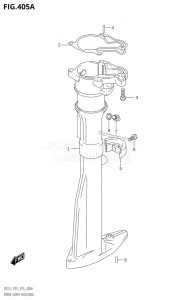 DF2.5 From 00252F-510001 (P01)  2015 drawing DRIVE SHAFT HOUSING (S-TRANSOM)