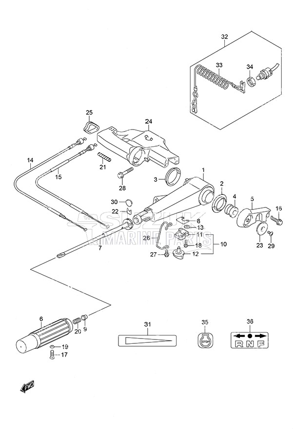 Tiller Handle