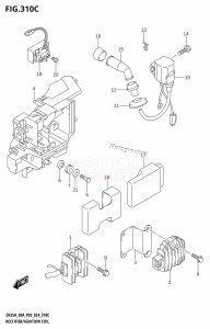 DF250A From 25003P-440001 (E11 - E40)  2024 drawing RECTIFIER /​ IGNITION COIL (DF30AT,DF30ATH)