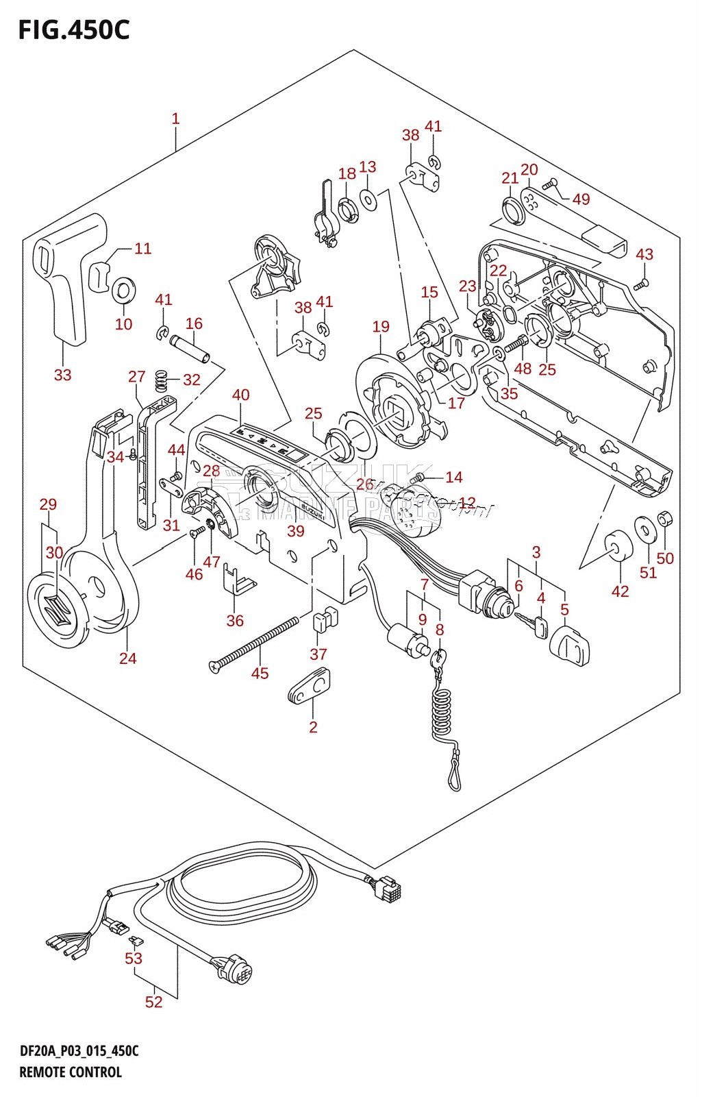 REMOTE CONTROL (DF15AR:P03)